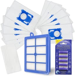BIG set compatibel met ELECTROLUX - PHILIPS - AEG - stofzuigers 12 zakken - HEPA filter - inlaatfilter geurstaafjes. Een vervanging die net zo goed is als het origineel. — thumbnail 6