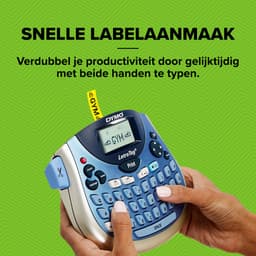 DYMO LetraTag LT-100T Labelprinter Qwerty + tape — thumbnail 3