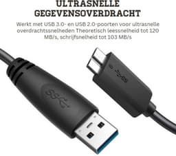 Draagbare Externe Harde Schijf - 500GB - Dun, Handzaam en Geschikt Voor PS5/PS4/PC — thumbnail 3