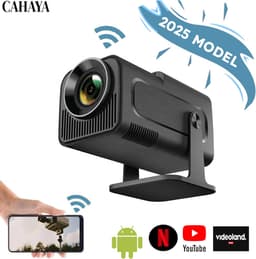 Cahaya 2026 ULTRA model - WiFi 6 mini beamer- Ultieme draagbare beamer - 390 ANSI - 4K - 1080p - Android - Apple - Bt 5.0 — thumbnail 5