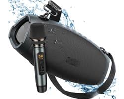 Bluetooth Luidspreker Groot Met Draadloze Microfoon 120 W Piek 70 W IPX6 Draagbare Outdoor Luidsprekerboxen Bluetooth Box Muziekbox Drie Passieve Diepe Bas DSP Powerbank