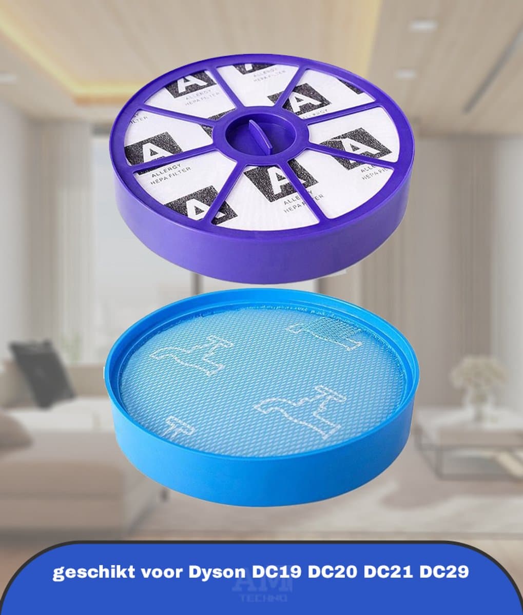 (1 stuk) Hepa-filter geschikt voor Dyson DC19 DC20 DC21 DC29 stofzuiger — afbeelding 1