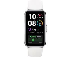 HUAWEI Band 10-Wit |Gestroomlijnd metalen ontwerp | 100 trainingsmodi | AI-powered fitnessmonitoring & Geavanceerde slaapanalyse | Snelladen in 45 min | Batterijduur tot 2 weken