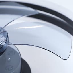 NETTLIFE Plafondventilator met verlichting - Zwart - Modern - 3000K -6500K dimbaar - LED 60W - Aluminium en acryl - 50CM - Ventilator met 6 snelheden - Timer met afstandsbediening - Woonkamerlamp - voor slaapkamer hal — thumbnail 3
