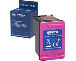 Inktcartridge geschikt voor HP 62XL kleur compatibel HP OfficeJet 200 5700 5740 5745 8040 Envy 5540 5545 5600 5660 5665 7600 7640 7645 8000 8005