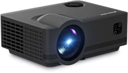 Spoused Beamer - Full-HD - 11.000 Lumen - Streamen Vanaf Je Telefoon Met WiFi - Mini Beamer - Zwart — thumbnail 1