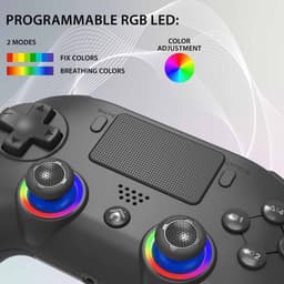 Subsonic Draadloze Controller PS5 - Controller Draadloos - Zwart- Geschikt voor Playstation 5 en PC — thumbnail 3