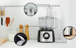 Bosch MCM3PM386 MultiTalent 3 - Foodprocessor - 900W - Zwart/RVS — thumbnail 2
