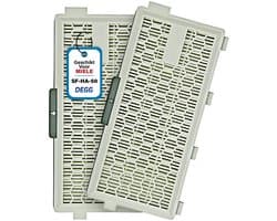 DEGG - 2X HEPA filter - Geschikt voor Miele Airclean 50 / SF-HA 50 - hoogwaardige Stofzuigeraccessoires - Vervangt Orginele Miele Filter - 2 STUKS(S)
