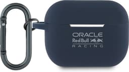 Red Bull Racing Airpods Pro Case - Silicone - Navy-oracle- max verstappen — thumbnail 1