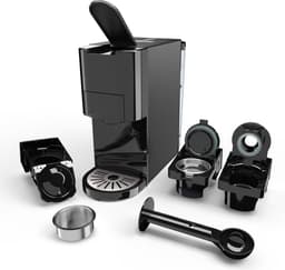 Princess 249454 Multi Capsule Koffiemachine - 4 in 1 - Geschikt voor Nespresso - Dolce Gusto Capsules - Zwart / Zilver — thumbnail 3