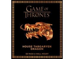 Game of Thrones Mask: House Targaryen Dragon (3D Mask & Wall Mount)
