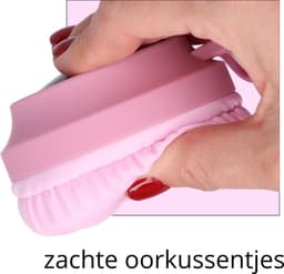 Kinder hoofdtelefoon - Draadloze koptelefoon Bluetooth met led kattenoortjes roze — thumbnail 3
