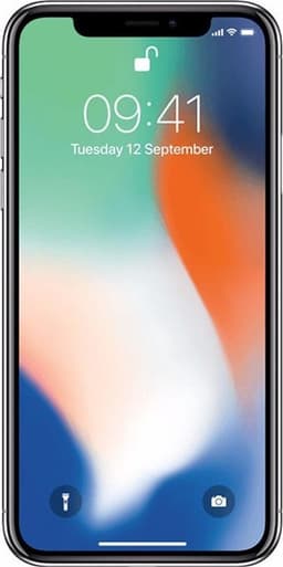Apple iPhone X - 64 GB - Zilver — thumbnail 1