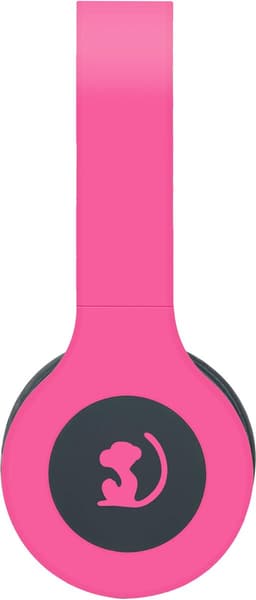 Wonkey Monkey - Koptelefoon - Headphone - Over ear - On ear - Rumble - Stereo - Roze — thumbnail 2