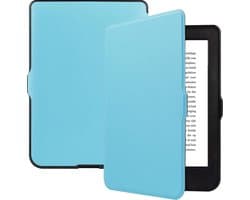 Hoes Geschikt voor Kobo Nia - Luxe E-reader Bescherm Case - Hoesje Book Cover - Lichtblauw