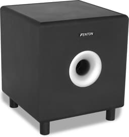 Actieve Subwoofer met Versterker - Fenton SHFS08B - 8 Inch - Voor Home Cinema - 200 Watt — thumbnail 1