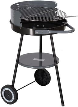 Master Grill MG912 - Ronde Houtskoolbarbecue - 40cm - Mobiel - Reguleerbaar Rooster — thumbnail 1