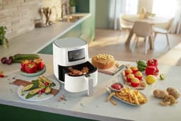 Philips Airfryer Essential 3000 Series - HD9252/00 - 4 liter (L) - Heteluchtfriteuse - RapidAir - Warmhoudfunctie — thumbnail 10