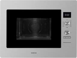 Inventum IMC6132F - Inbouw combi-oven - Hetelucht - Magnetron - Grill - 32 liter - 45 cm hoog - Tot 220 graden - RVS/Zwart — thumbnail 2