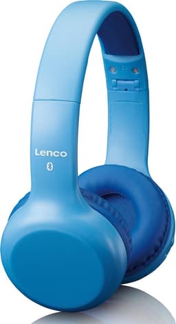 Lenco HPB-110BU - Vouwbare kinder Bluetooth Hoofdtelefoon - Blauw — thumbnail 2