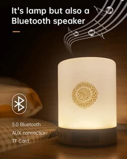 Koran lamp speaker - LED - 16GB - Bluetooth - draadloos — thumbnail 4
