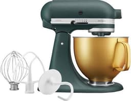 KitchenAid 5KSM156VGEPP Pebbled palm + gouden kom — thumbnail 3