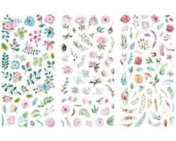 Washi stickers - Bloem - Bullet journal stickers - Stickers - Kawaii Stickers - Stickers volwassenen - Bullet journal - Bullet journal accesoires - Stickers kinderen - Laptop stickers