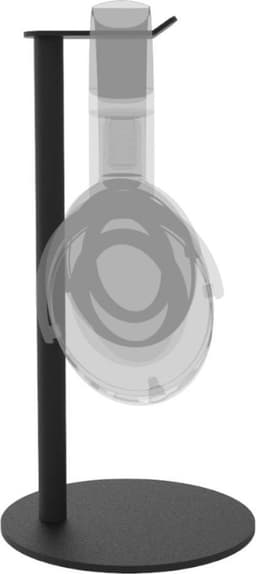 Cavus HSB Sphere Design Standaard voor Hoofdtelefoon - Koptelefoon Houder Trendy Zwart Staal - Rond — thumbnail 4