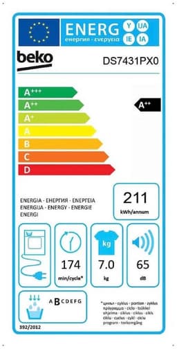 Beko DS7431PX0 - Warmtepompwasdroger — thumbnail 3