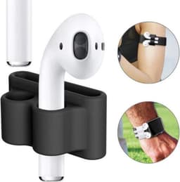 AirPods horlogebandhouder - Zwart - Apple Airpod-accessoireshouder - Hardlopen - Apple airpods bandje - Oortips - Hardloopaccessoires - Airpods accessoires voor oefeningen — thumbnail 1