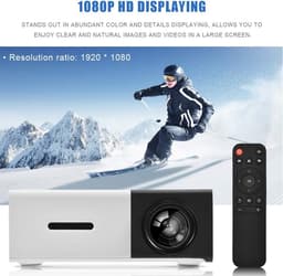 Mini Beamer - Projector - Thuisbioscoop - Beamer - Mini Projector - Cinema Beamer — thumbnail 5