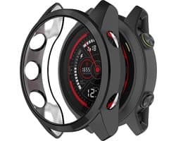 Strap-it TPU case - bescherm hoesje geschikt voor Garmin Forerunner 745 - zwart