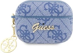 Guess 4G PU Leather Case - Apple Airpods Pro 2 (2e gen) - Blauw — thumbnail 1