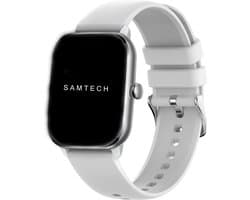 SAMTECH Smartwatch Ultra Thin Pro- Heren & Dames – horloge – Stappenteller, Calorie Teller, Slaap meter, HD – Grijs