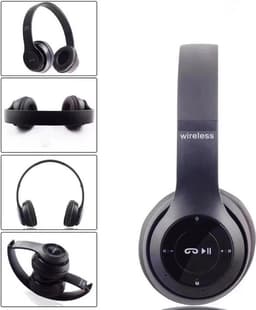 Hoofdtelefoon met microfoon en bluetooth vs 5.0. ZWART — thumbnail 5