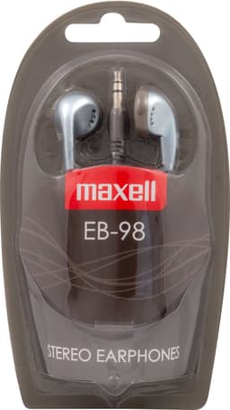 Maxell EB-98 Stereo In-ear Koptelefoon - Zilver — thumbnail 4