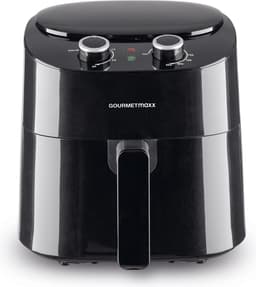 GOURMETmaxx hetelucht friteuse mechanisch 4.5 l - zwart — thumbnail 3