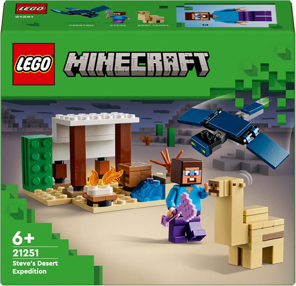 LEGO Minecraft Steve's woestijnexpeditie - 21251 — afbeelding 1