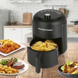 GOURMETmaxx hetelucht friteuse 2,3l - zwart — thumbnail 4