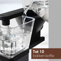 CoolHome Masterbrew Koffiezetapparaat - Koffiezetapparaat Filterkoffie - Met Blooming Functie - Zwart — thumbnail 2