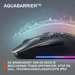 SteelSeries Aerox 3 2022 Edition Draadloze Gaming Muis - Zwart — thumbnail 14