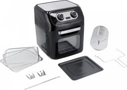 Just Perfecto 12-in-1 Airfryer Oven XXL 12l - 1800W - Inclusief 7 Accessoires - RVS - Heteluchtfriteuse Oven - 12 Programmas - Braden, Grillen, Bakken, Roosteren én Frituren En Meer - Ideaal Kerst En Nieuwjaar geschenk! — thumbnail 8
