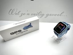 GPSHorlogeKids© - GPS horloge kind - smartwatch kinderen - WhatsApp - 4G videobellen - spatwaterdicht - SOS alarm - SMS - incl. SIM - Yoda Blauw — thumbnail 3