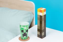 Minecraft - Fakkel Lamp - Torch - 13cm hoog — thumbnail 4