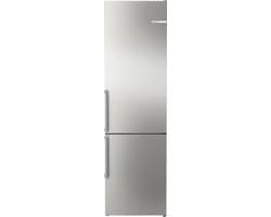 Bosch KGN39VIBT - Serie 4 - Koel-vriescombinatie - Total No Frost; Nooit meer ontdooien- RVS - Energielabel B - Zeer stil - VitaFresh XXL 0°C: houd etenswaren langer vers met extra ruime vershoudlades — thumbnail 1