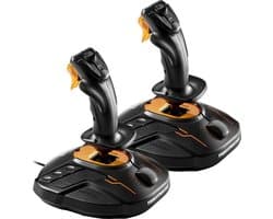 Thrustmaster T.16000M FCS SPACE SIM DUO Joystick - Flight Control Systeem - 2 joysticks - voor PC