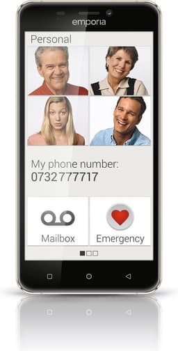 Emporia Smart 2 - 16GB - Zwart- alleen voor bellen - Geen whatsapp — thumbnail 1