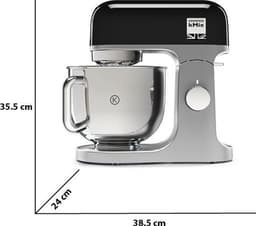 Kenwood kMix KMX750BK - Keukenmachine - Zwart - 1000 Watt - Stijlvol design — thumbnail 5