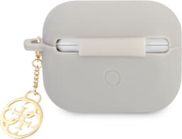 Guess Charms Silicone Case voor Apple Airpods Pro 1 (1e generatie) - Grijs — thumbnail 3